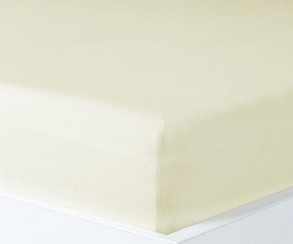 Prostěradlo Jersey nepropustné MŠ  - 70x140cm smetanová 02