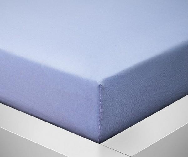 Dětské prostěradlo Jersey MŠ - 70x140 světle modrá 024