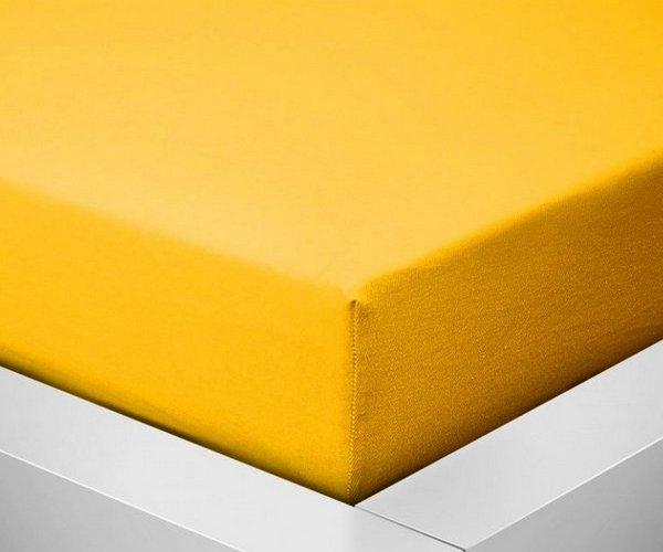 Dětské prostěradlo Jersey MŠ - 70x140 zlatá 007