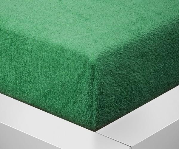 Prostěradlo Froté rozměr 200 x 200cm 614 zelená 