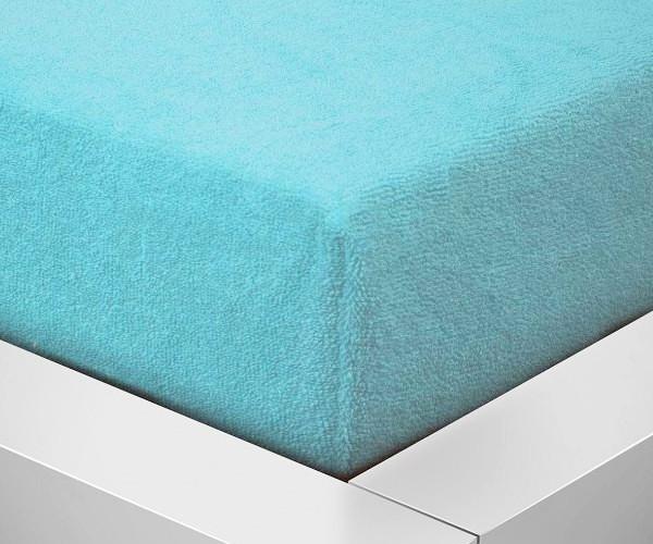 Dětské prostěradlo froté MŠ - 60x120 tyrkys 002