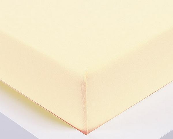Prostěradlo Jersey nepropustné MŠ  - 60x120cm banánová 04