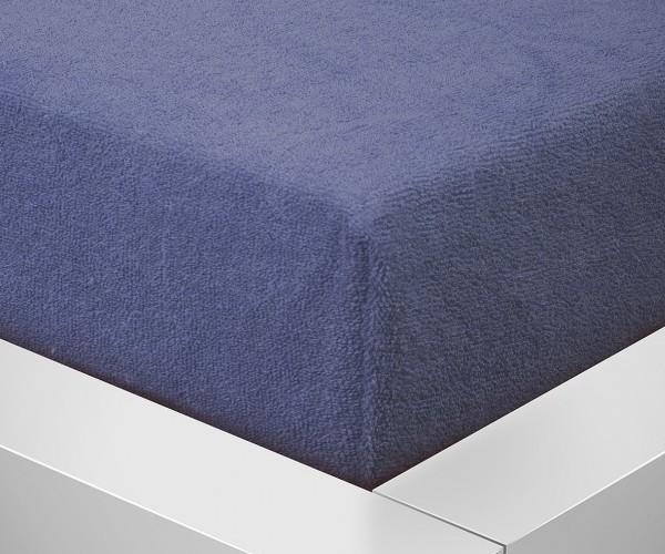 Prostěradlo Froté rozměr 200 x 200cm 832 tmavě šedá 